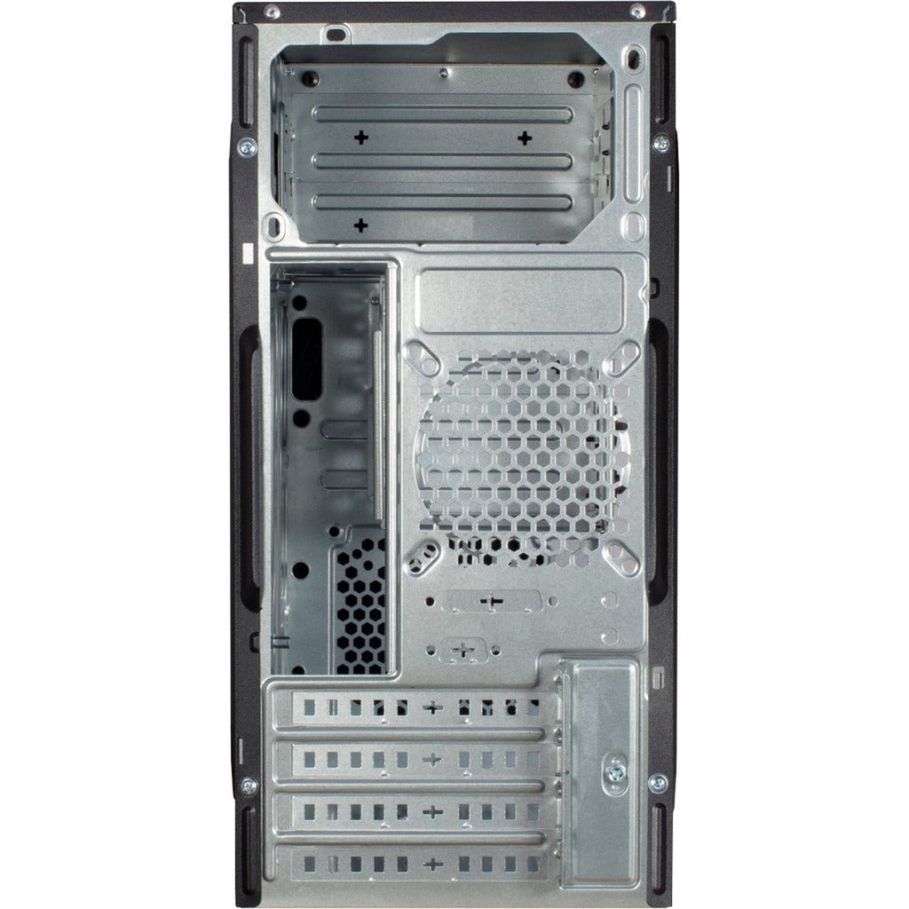 Inter-Tech it-6505 reto mini tower behuizing (zwart | 2x usb-a)