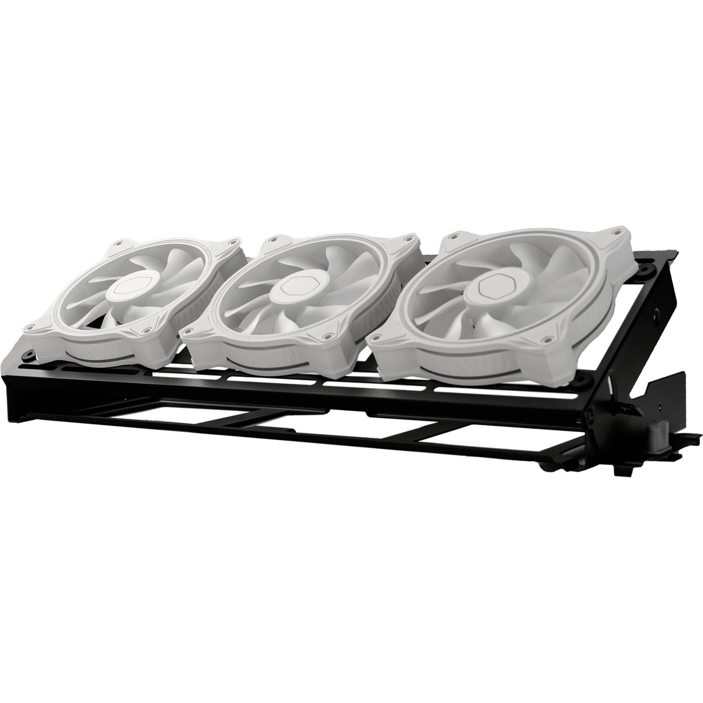 Cooler Master haf 700 evo big tower behuizing (grijs | 4x usb-a | 1x usb-c | rgb | tempered glass)