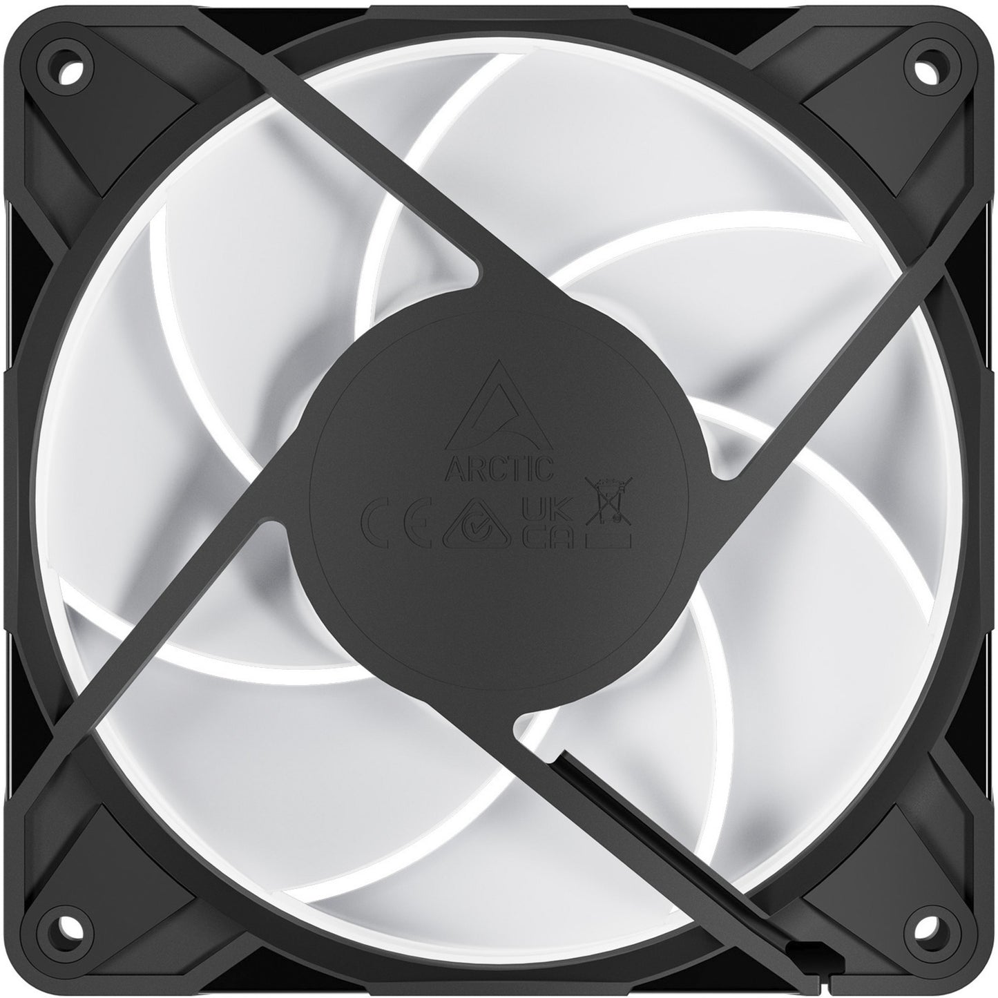 ARCTIC p12 pro a-rgb case fans (zwart, 3 stuks, 120 x 120 x 25 mm, pwm)