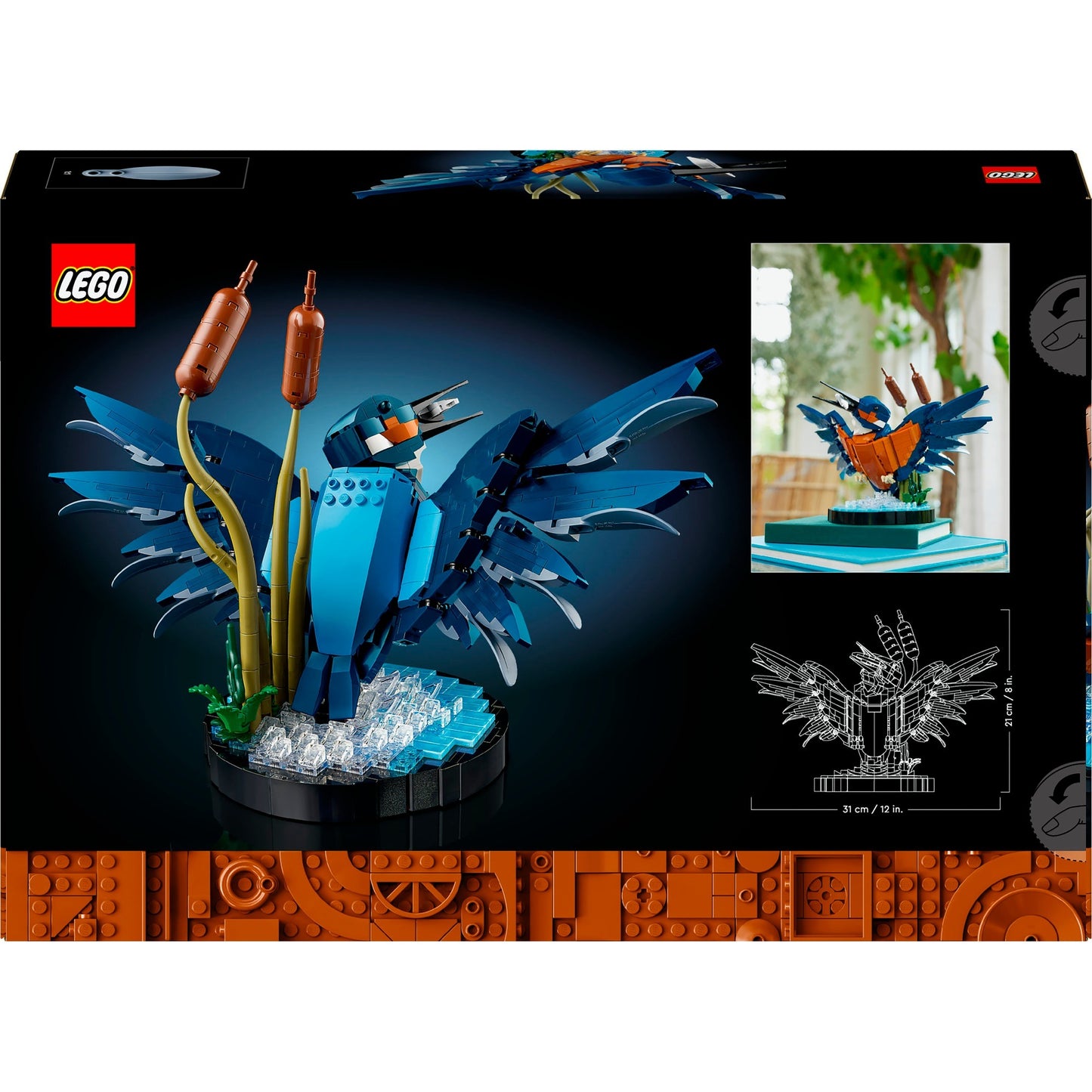 LEGO icons - ijsvogel constructiespeelgoed (10331)