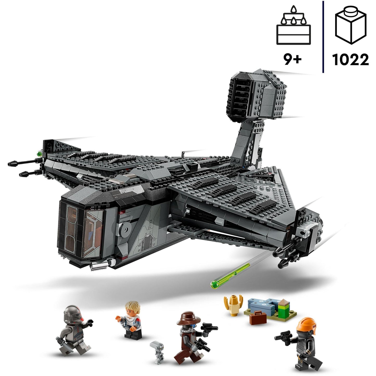 LEGO star wars - the justifier constructiespeelgoed (75323)