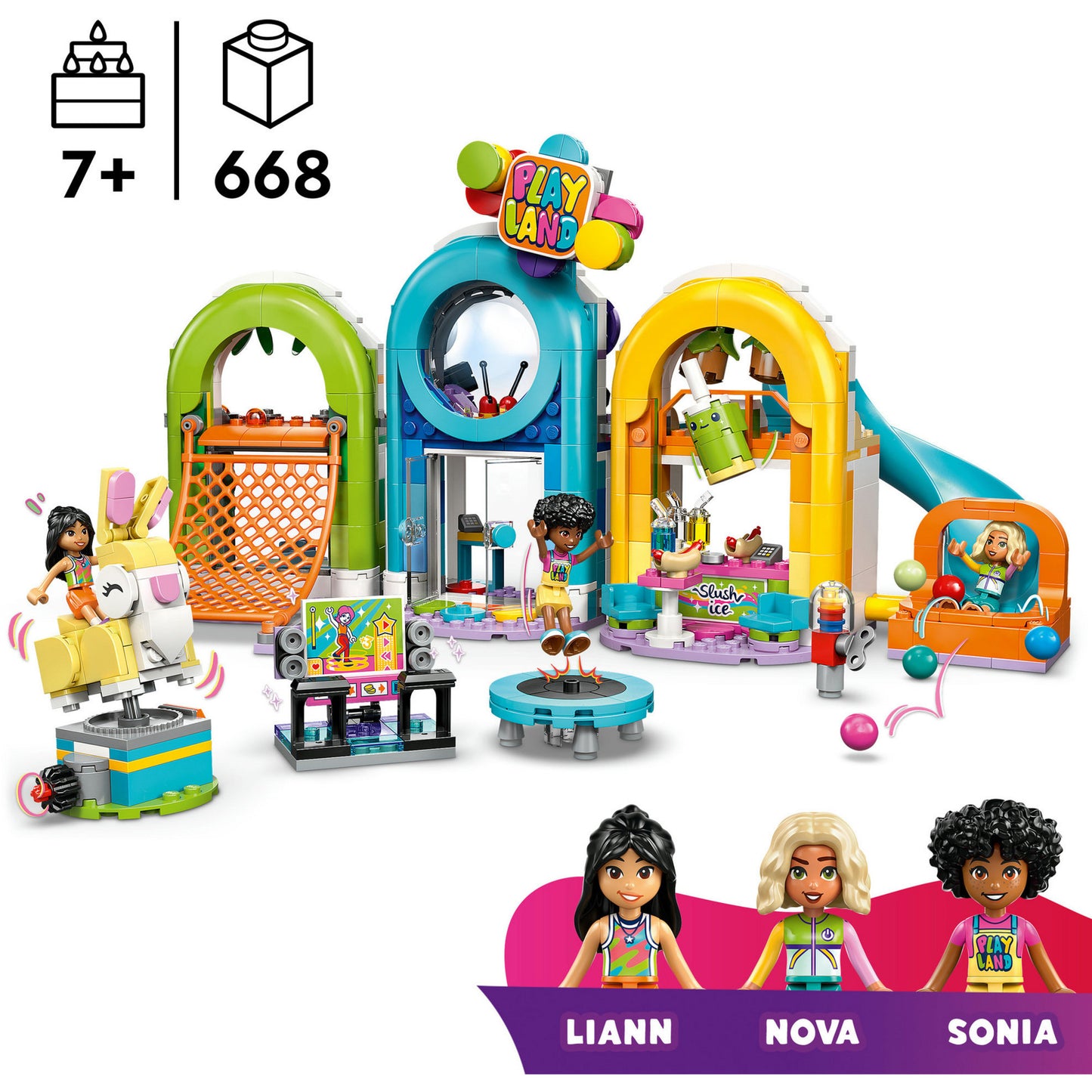 LEGO friends 42686 binnenspeeltuin