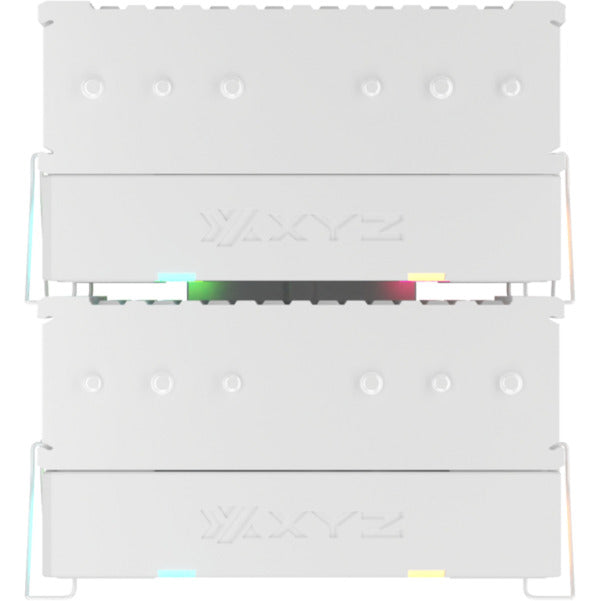 XYZ PC Gear Thermax 6 Duo RGB CPU-koeler (Wit, ARGB, PWM)