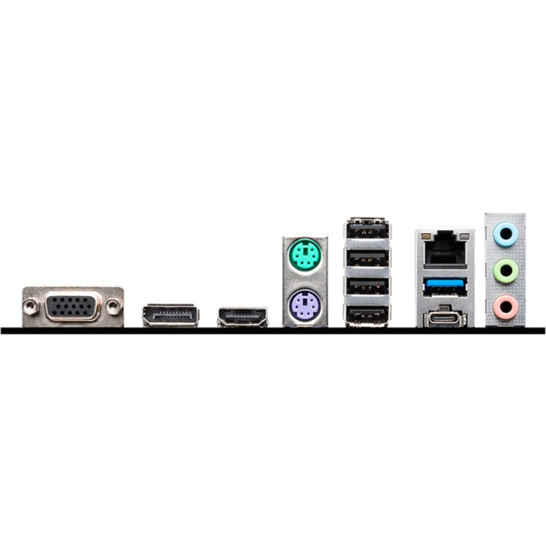 MSI pro b760m-p socket 1700 moederbord (zwart, raid, gb-lan, sound, µatx)