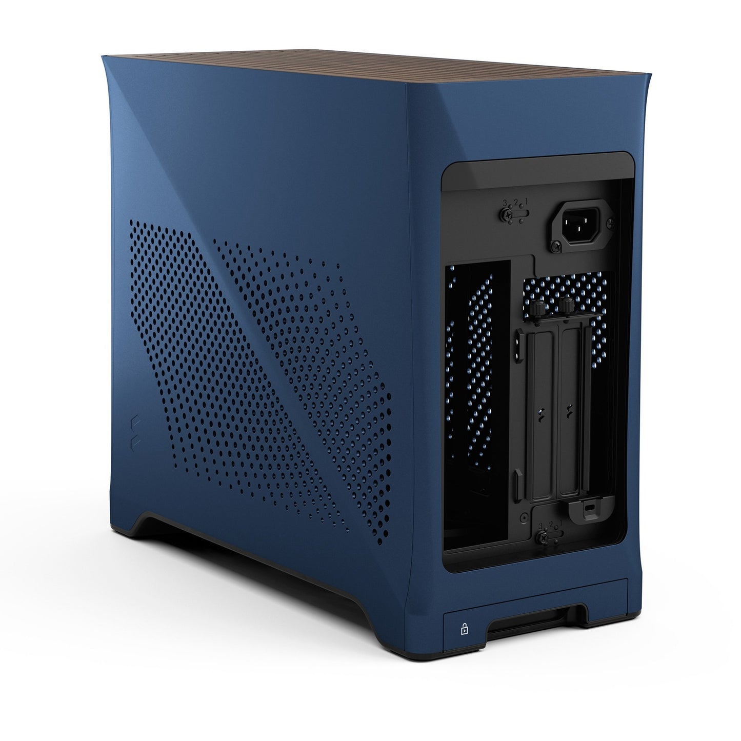 Fractal Design era 2 midnight blue mini tower behuizing (donkerblauw | 2x usb-a | 1x usb-c)