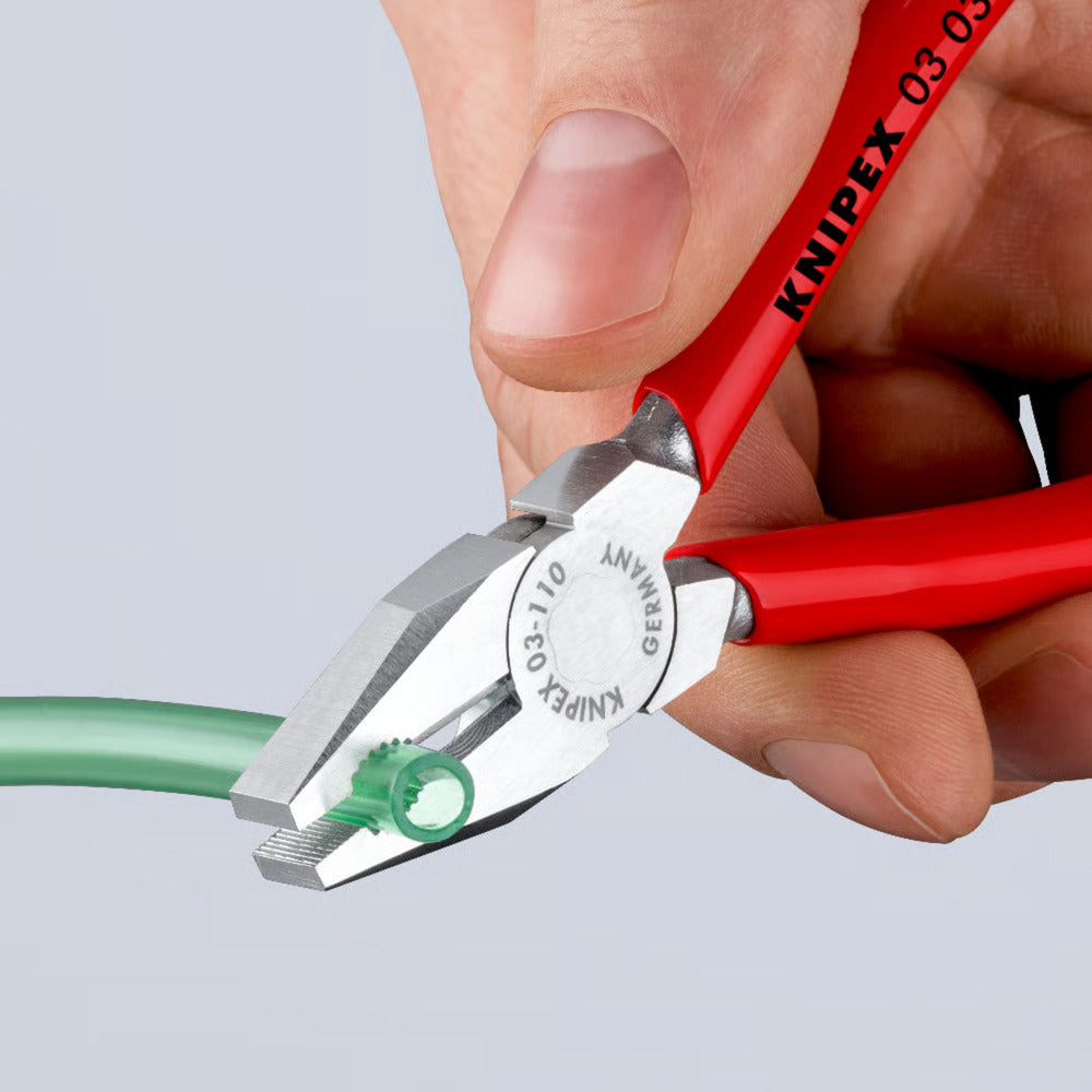 KNIPEX mini-kombitang combinatietang (rood)