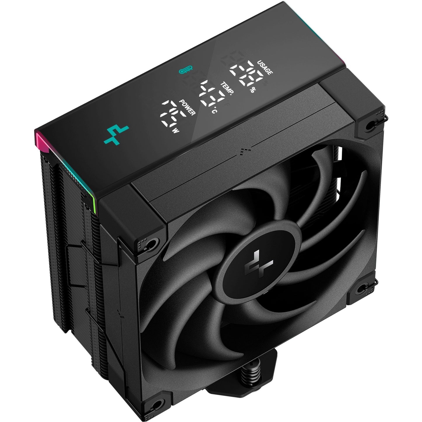 DeepCool ak400 digital pro rgb cpu-koeler (zwart)