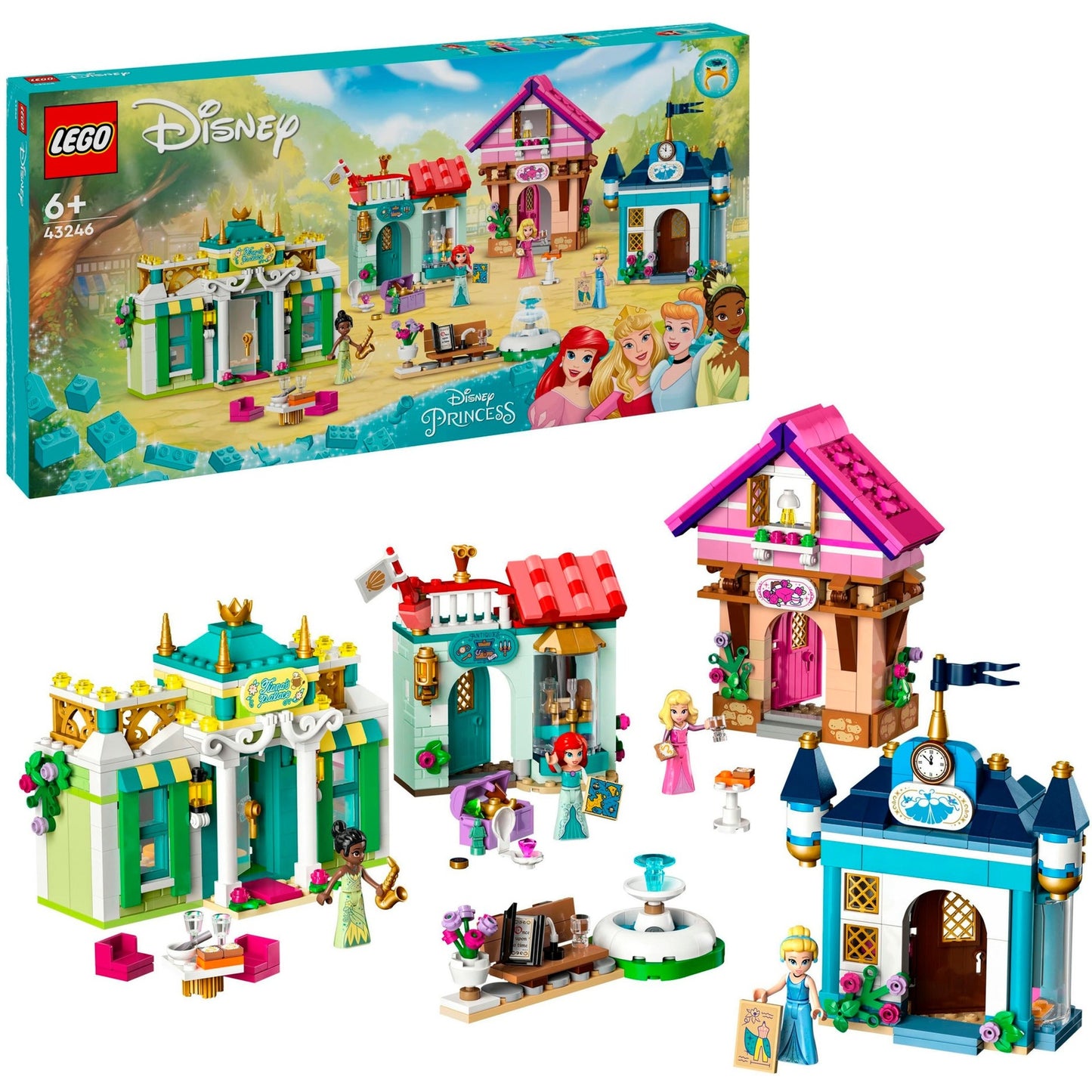 LEGO disney princess - marktavonturen constructiespeelgoed