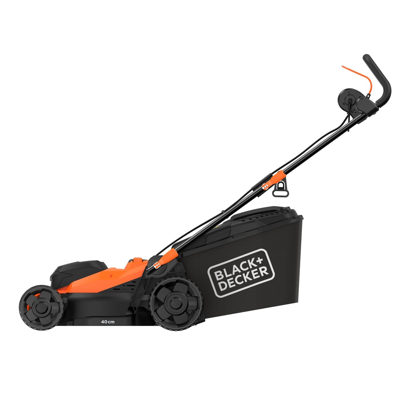 BLACK+DECKER bemwp400 grasmaaier (oranje zwart, 40cm, 1800w)