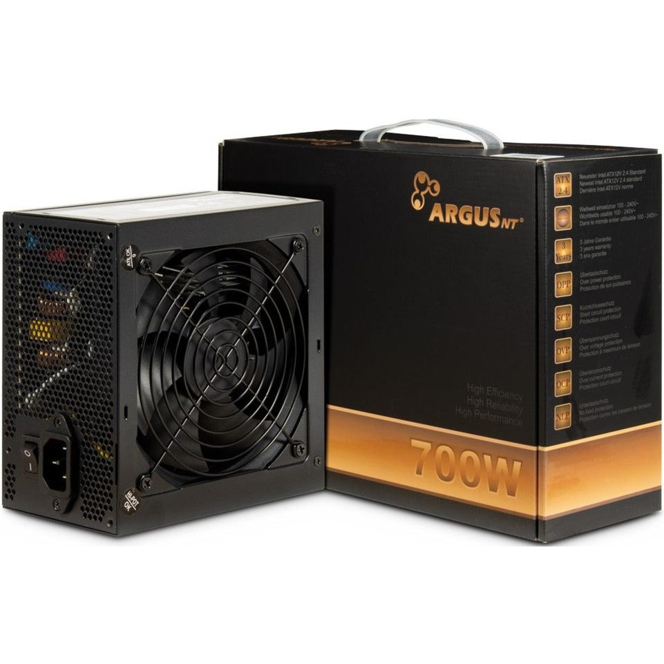 Inter-Tech argus bps-700, 700 watt voeding (zwart, 4x pcie)