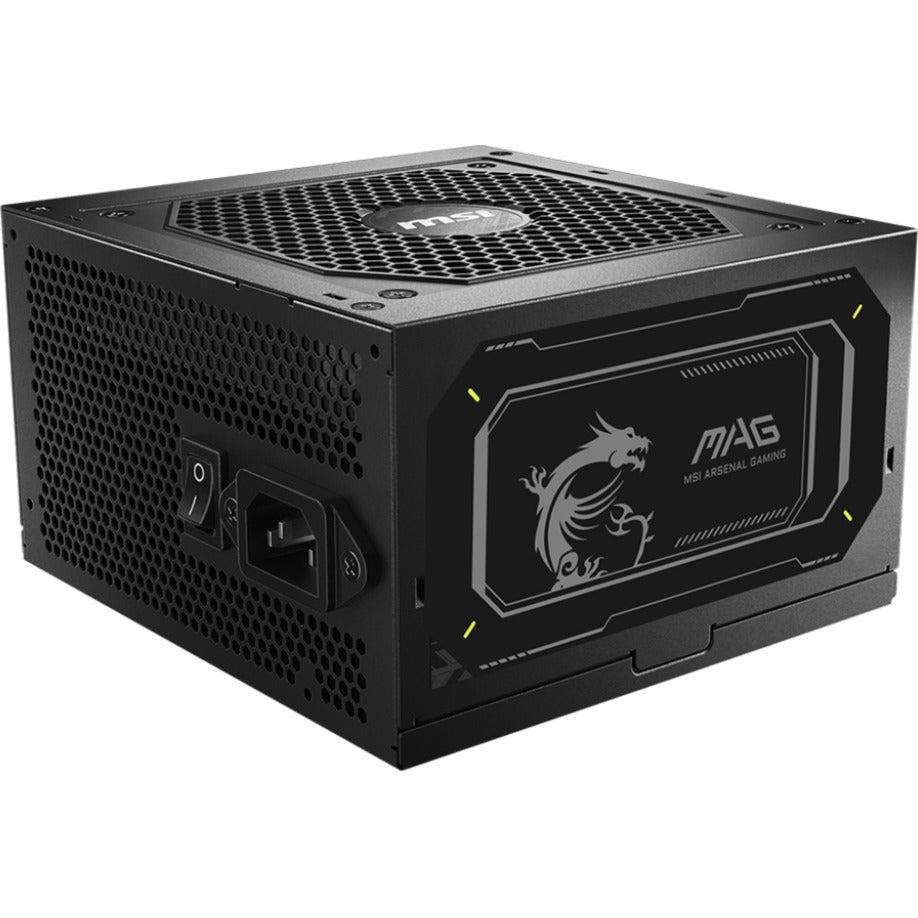 MSI mag a750gl pcie5 ii modulaire 750 watt voeding (zwart, 1x 12v-2x6, 3x pcie)