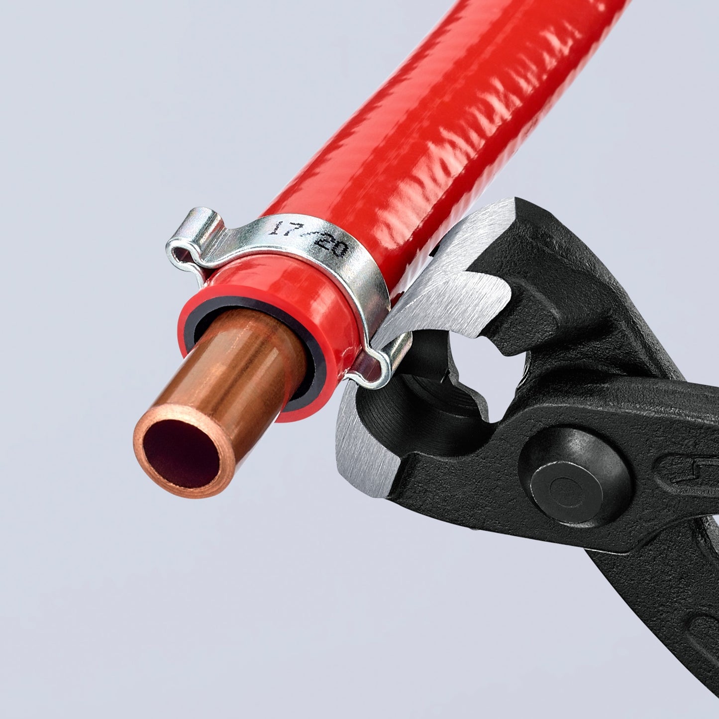 KNIPEX oorklemtang 10 99 i220 (rood, 220mm)