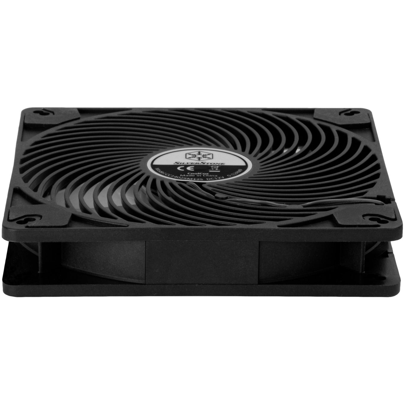 SilverStone air penetrator 140i argb case fan (zwart, 139 x 139 x 25 mm, pwm)