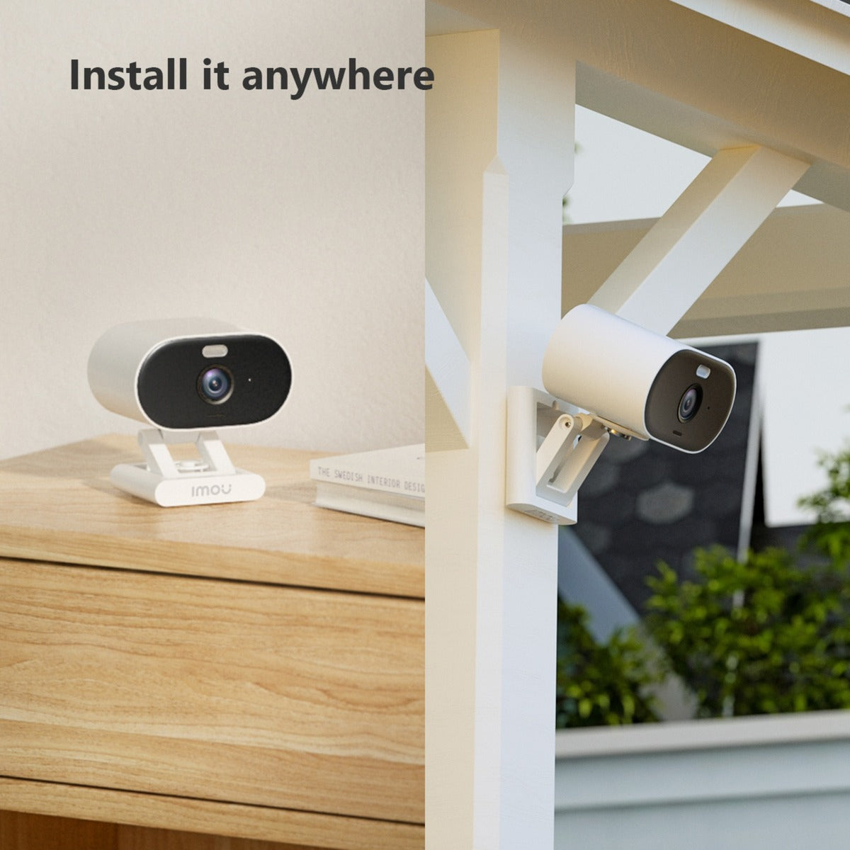 Imou Versa beveiligingscamera (Smart Color Night Vison | IP65 weerbestendig | 110dB sirene)