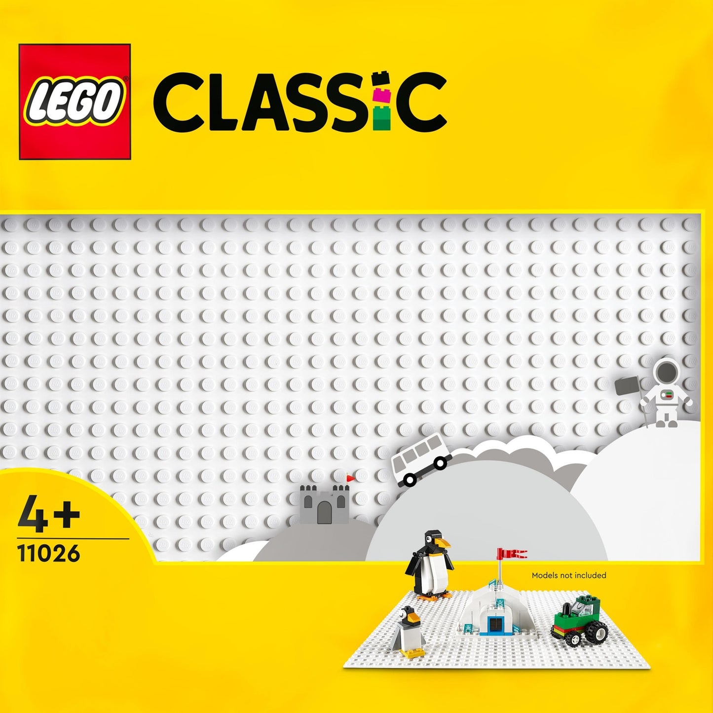 LEGO classic 11026 bouwplaat wit
