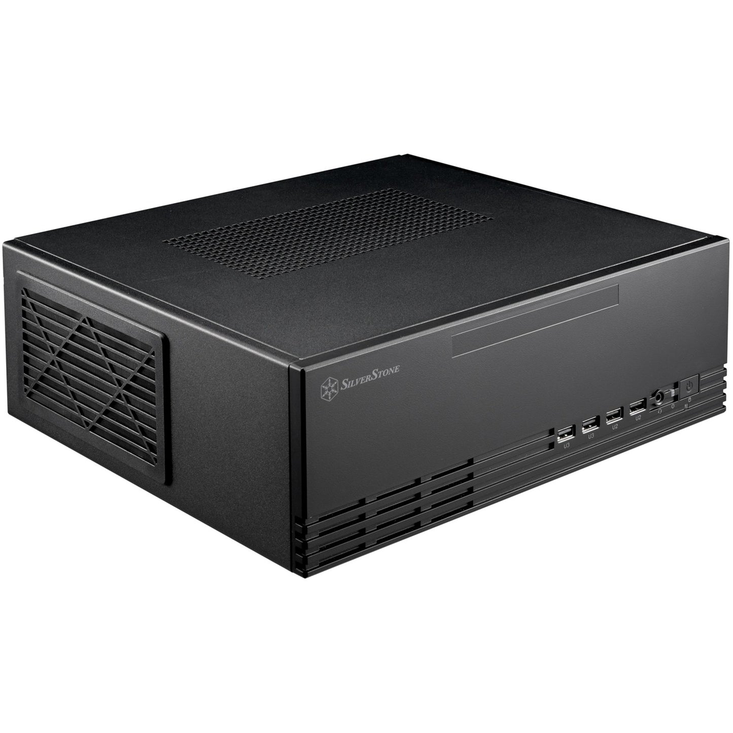 SilverStone sst-ml11b htpc behuizing (zwart | 4x usb-a)