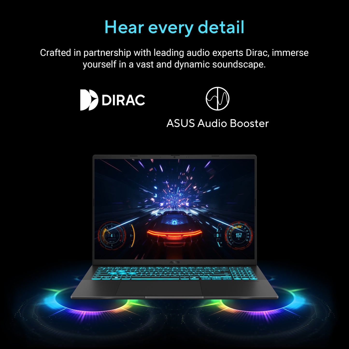 ASUS v16 fx3607vm-rp078ws 16 gaming laptop (zwart (mat) | core 7 240h | rtx 5060 | 16 gb | 1 tb ssd)