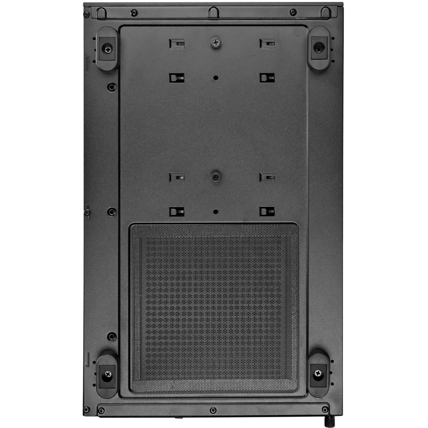 SilverStone lucid 04 mini tower behuizing (zwart | 2x usb-a | 1x usb-c | rgb | tempered glass)