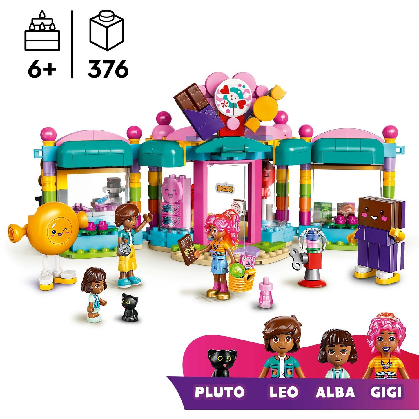 LEGO friends - heartlake city snoepwinkel constructiespeelgoed (42649)