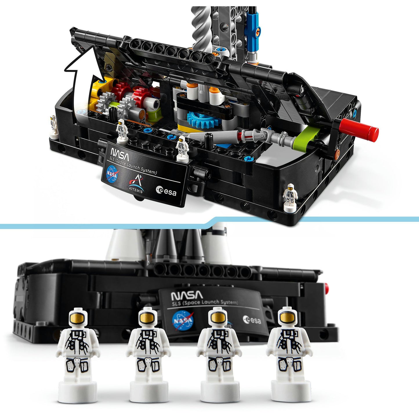 LEGO technic 42221 nasa artemis ruimteraket