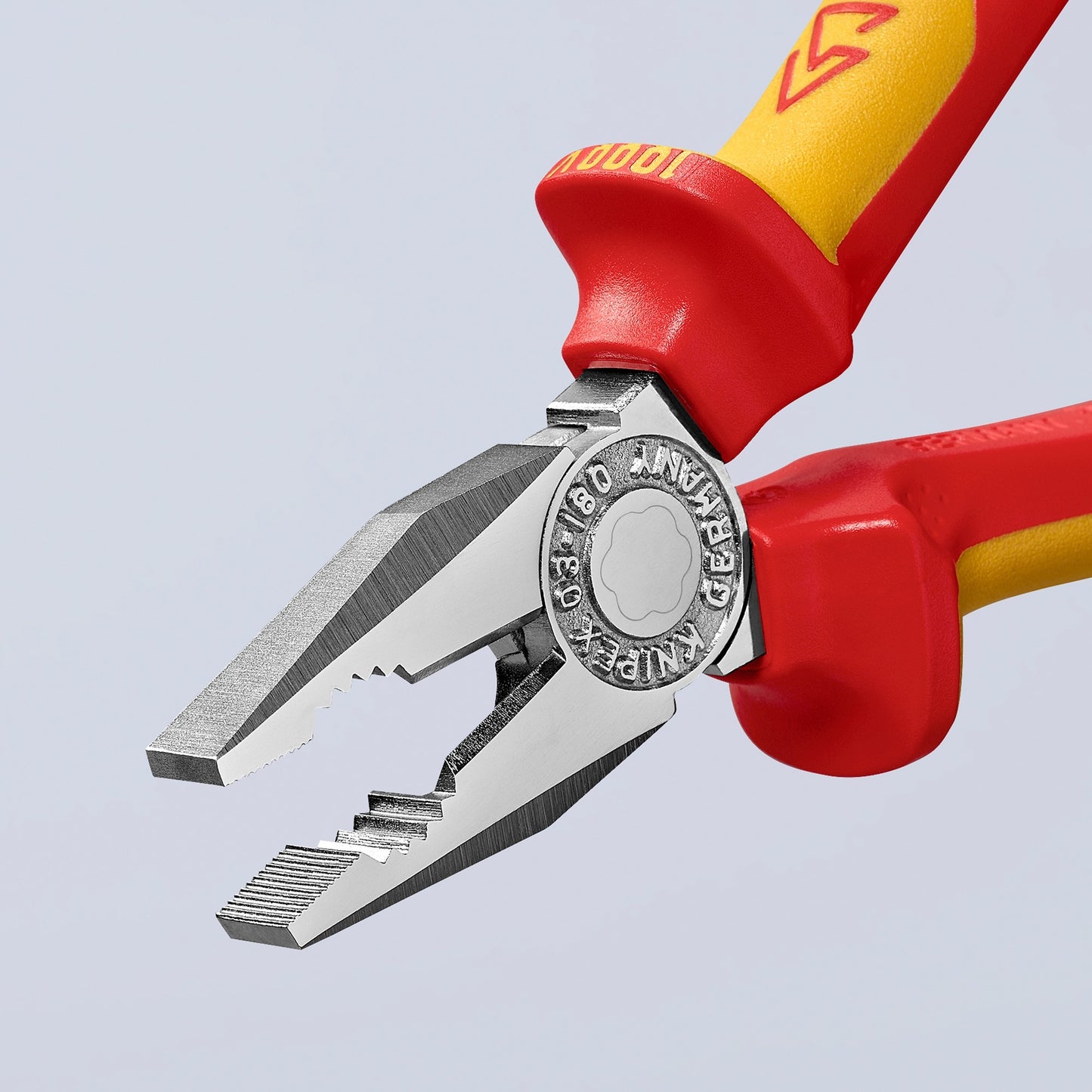 KNIPEX combitang 03 06 180 combinatietang (rood geel, vde-getest)