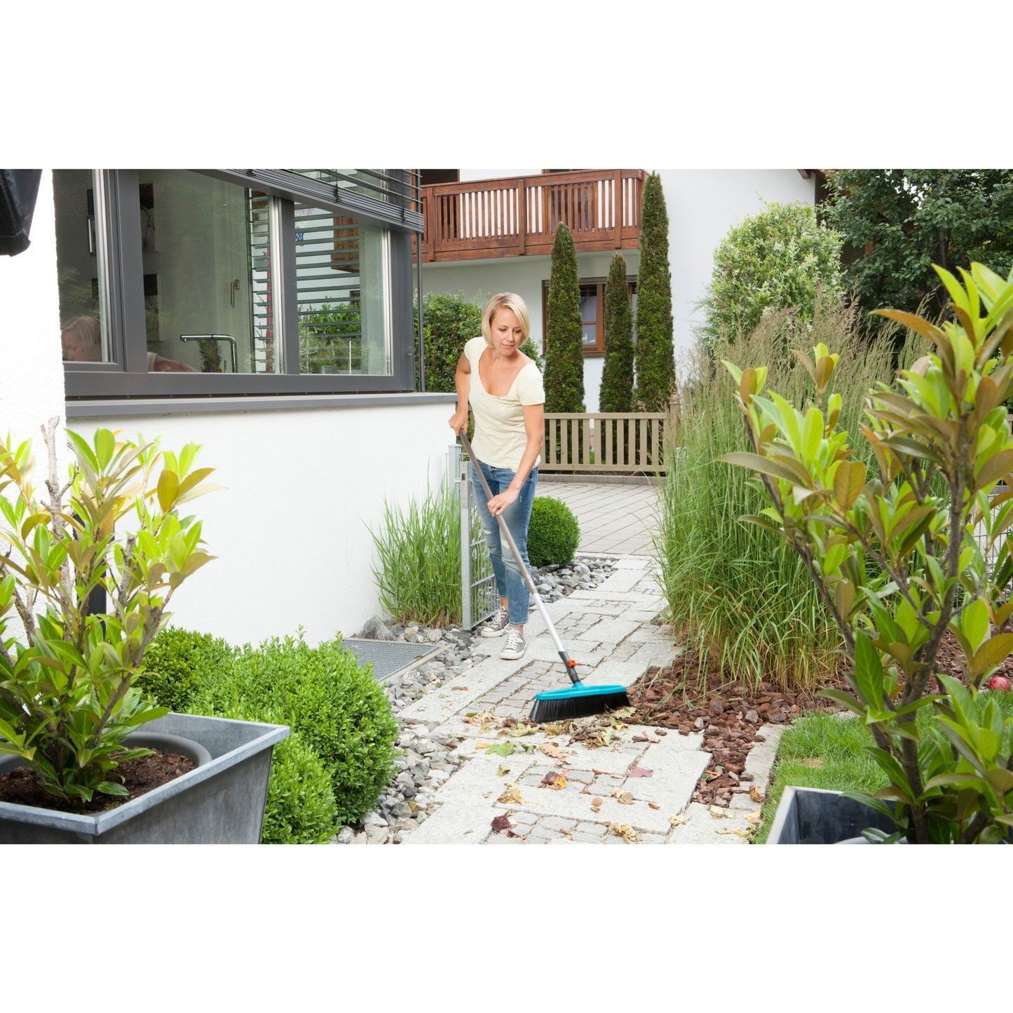 GARDENA combisystem houtensteel fsc 100% (3723-20, 130 cm)