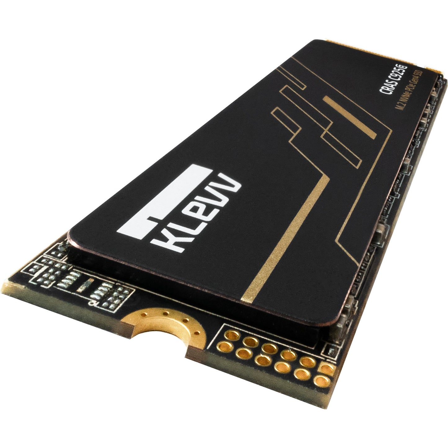 KLEVV cras c925g 1 tb ssd (zwart, k01tbm2sp0-25g, pcie gen 4.0 x4, nvme 2.0)