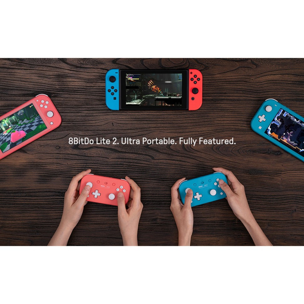 8BitDo lite 2 pink gamepad (pink, android, switch, raspberry pi)
