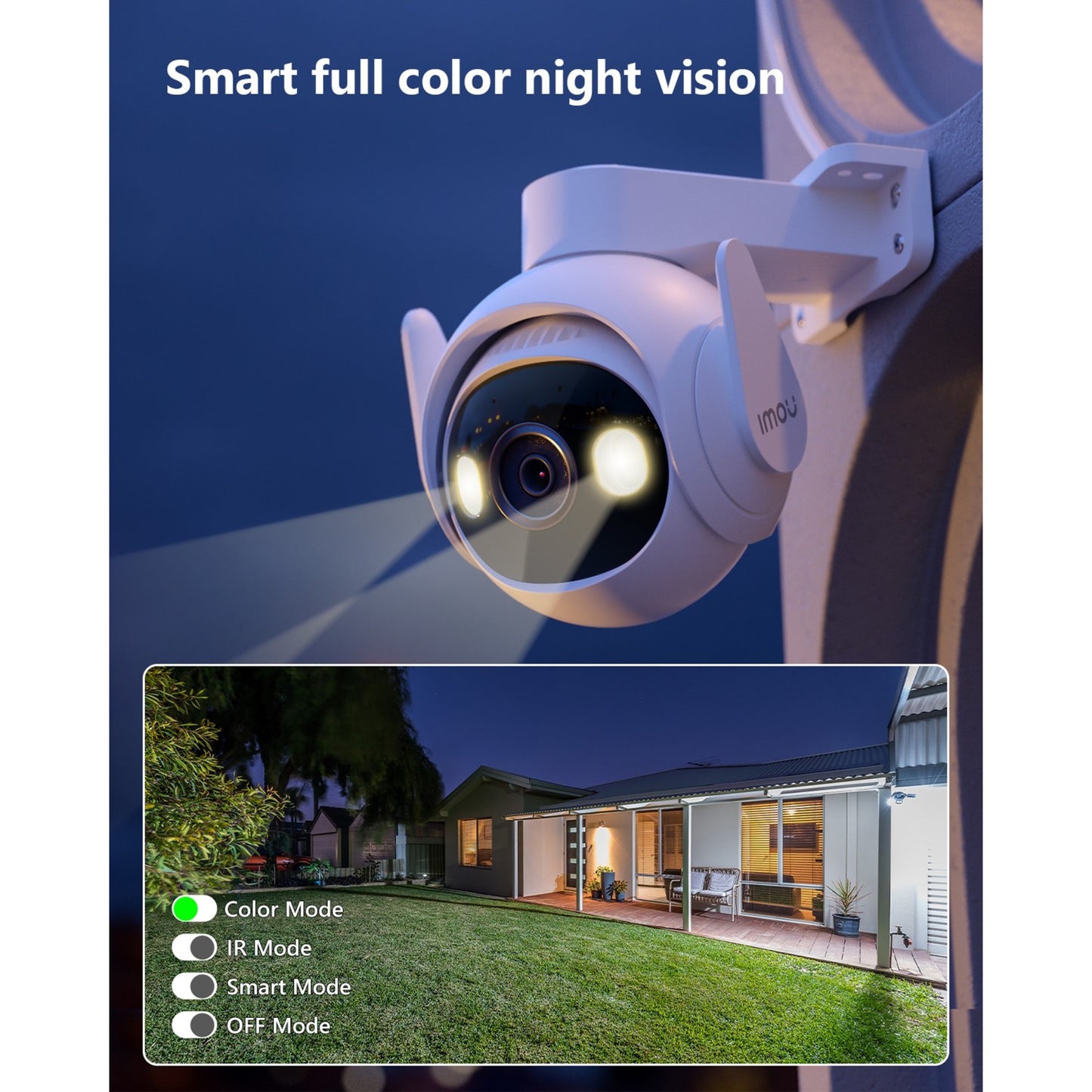 Imou Cruiser 2 beveiligingscamera (5MP, IP66, WiFi 6)