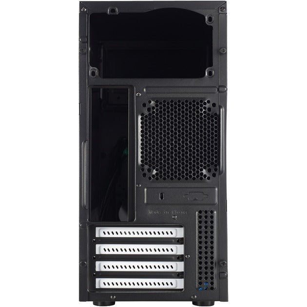 Fractal Design core 1100 mini tower behuizing (zwart | 2x usb-a)