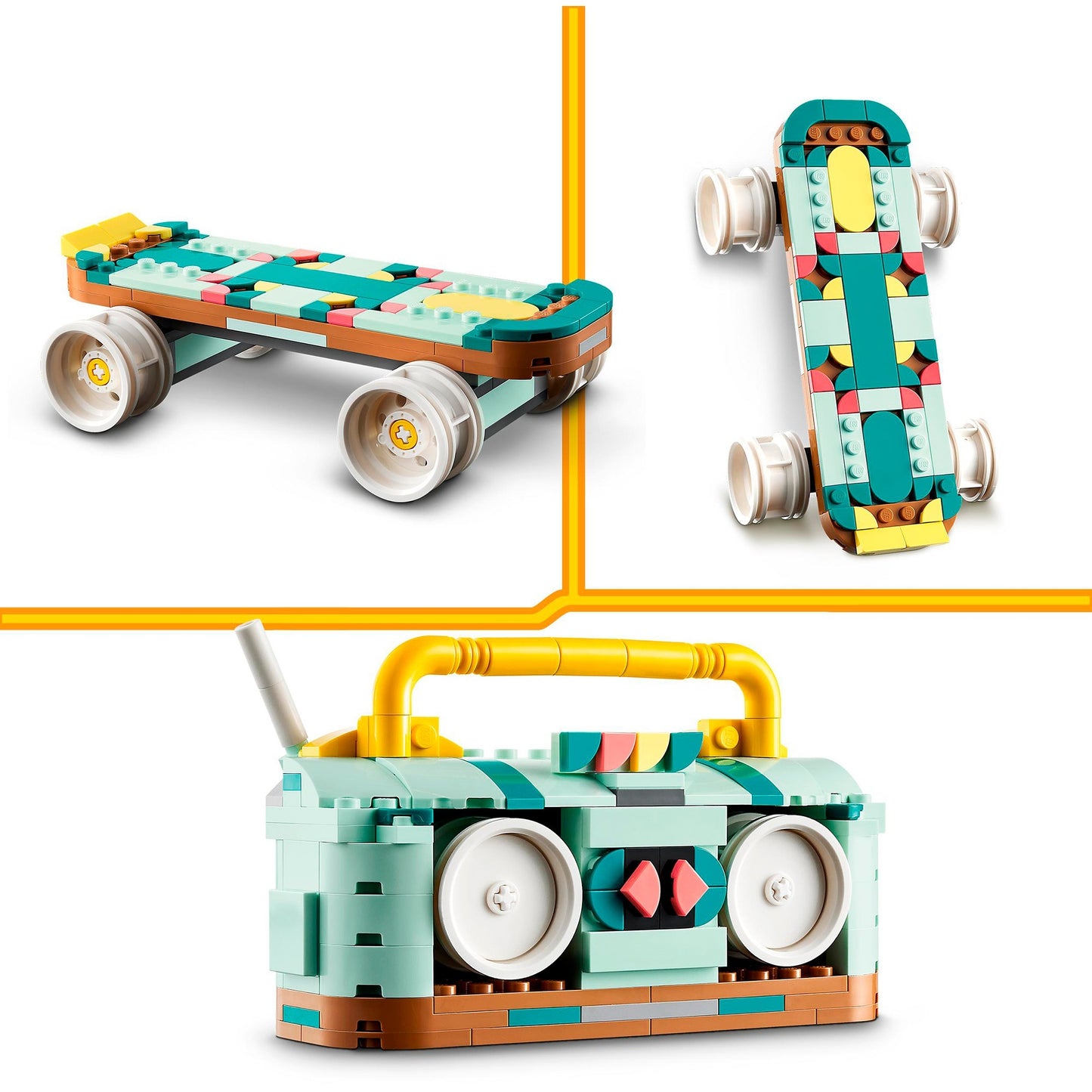 LEGO creator 3in1 retro rolschaats - 31148