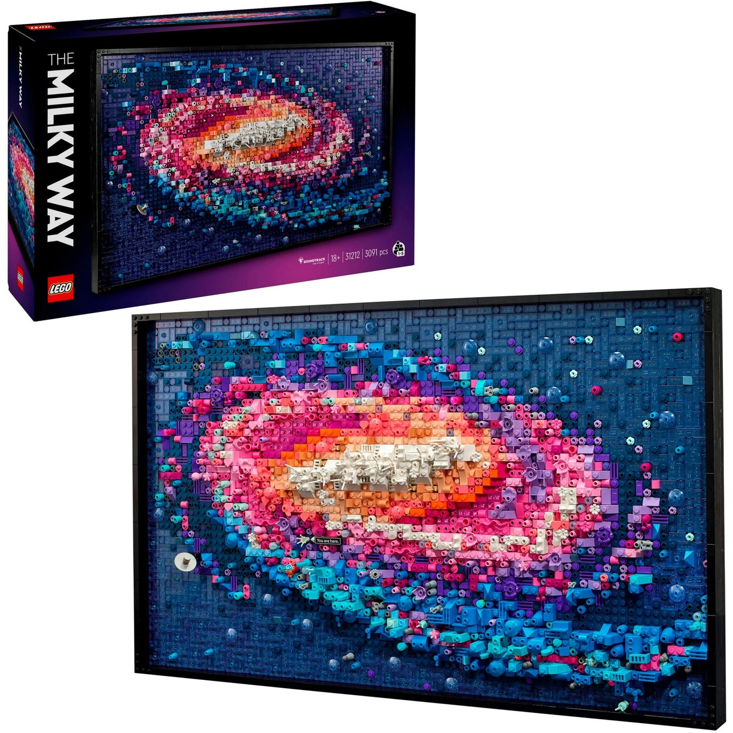 LEGO art - het melkwegstelsel constructiespeelgoed (31212)