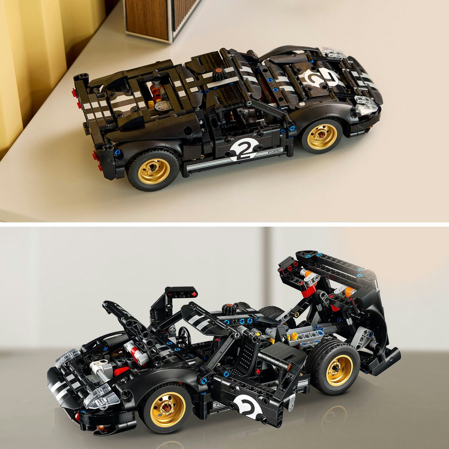 LEGO technic 42223 1966 ford gt40 mkii racewagen
