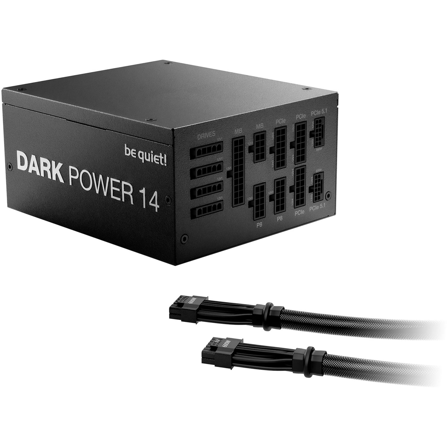 Be Quiet! dark power 14 modulaire 1200 watt voeding (zwart, 2x 12v-2x6, 4x pcie)