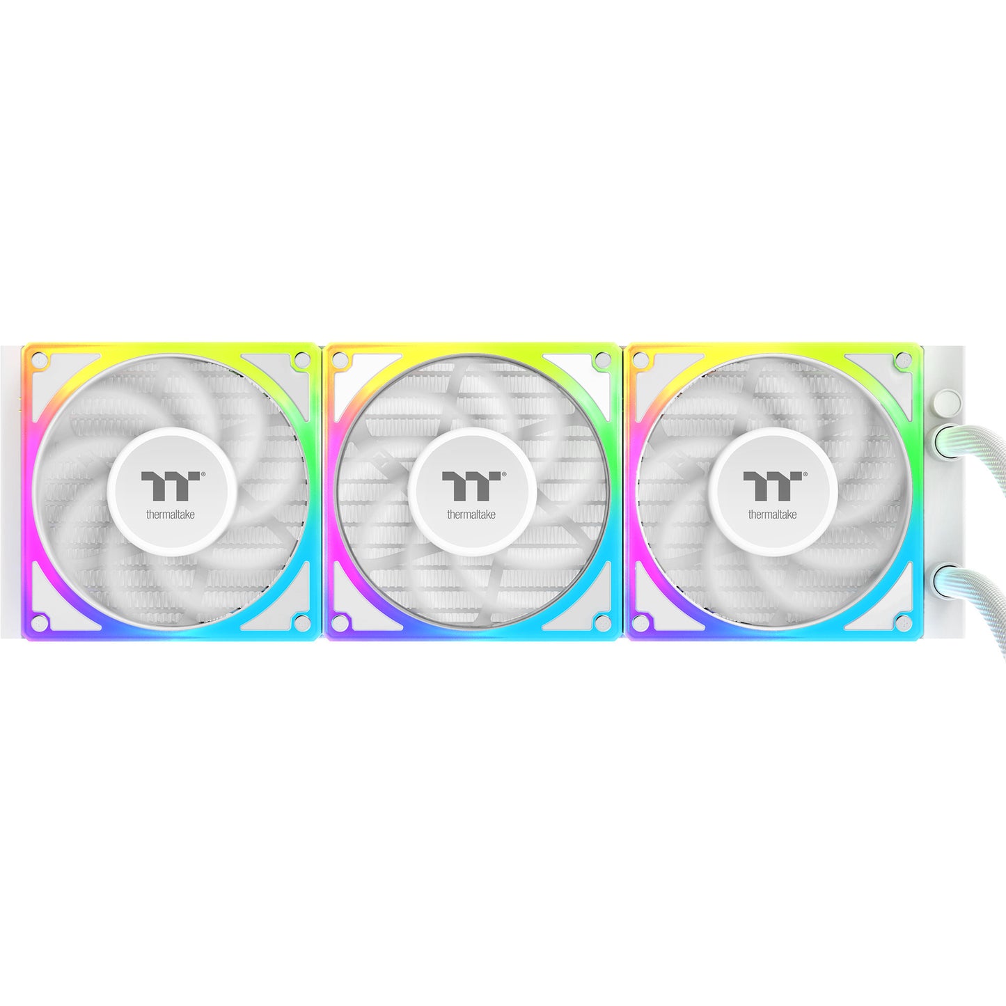 Thermaltake magcurve 360 ultra argb sync aio liquid cooler - snow edition waterkoeling (wit)