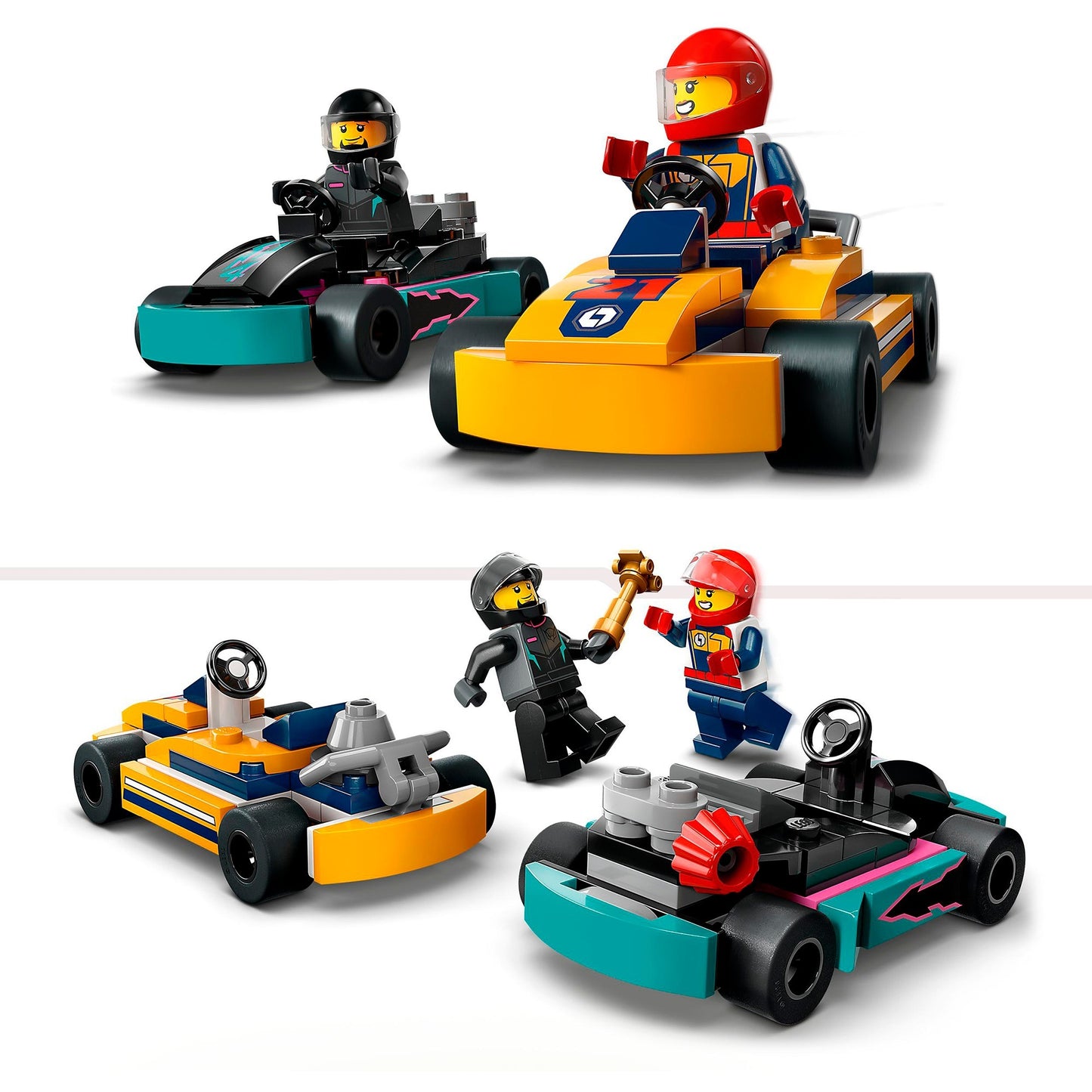LEGO city 60400 karts en racers
