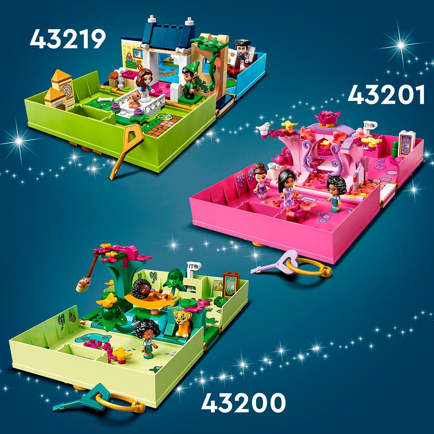 LEGO disney - peter pan wendy's verhalenboekavontuur constructiespeelgoed (43220)