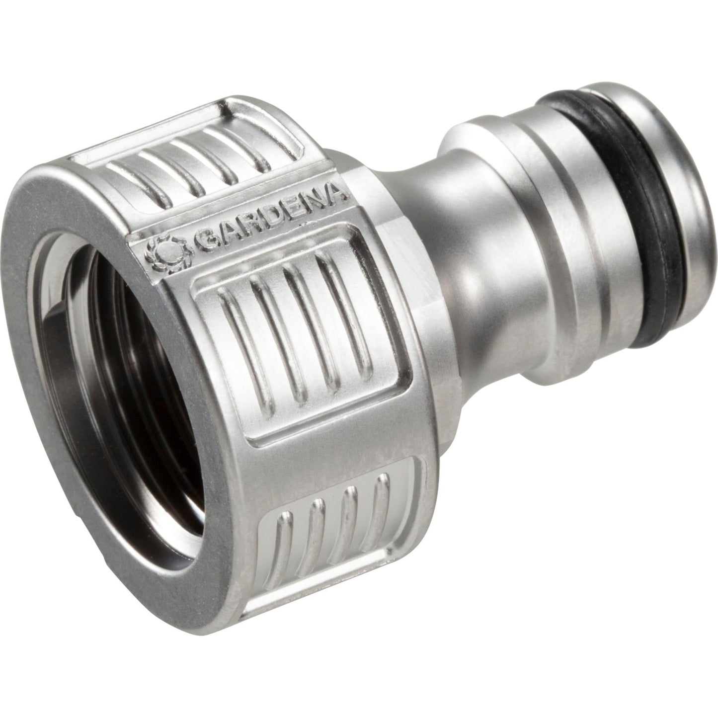 GARDENA premium kraanstuk 21 mm (g 1 2 ) (zilver, 18240-20)