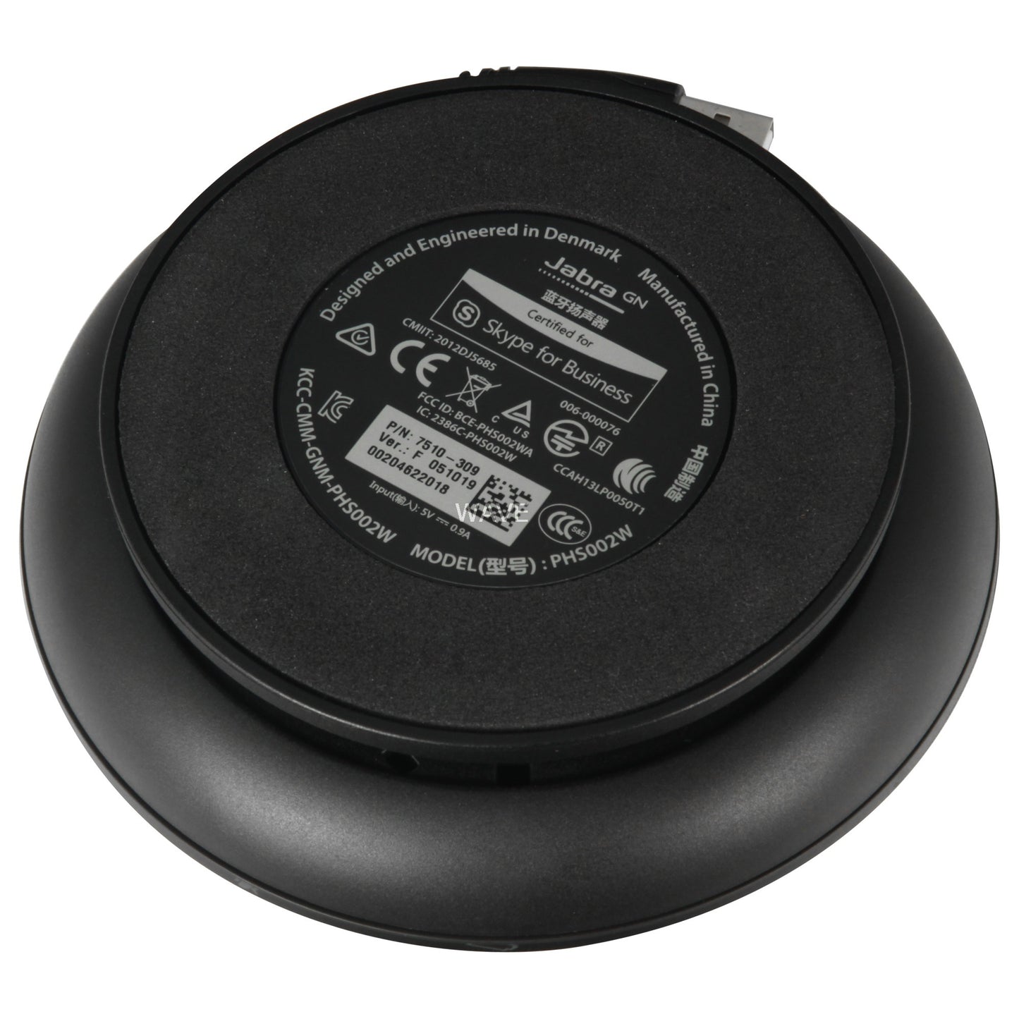 Jabra speak 510+ ms luidspreker (zwart, bluetooth 3.0, usb 2.0)