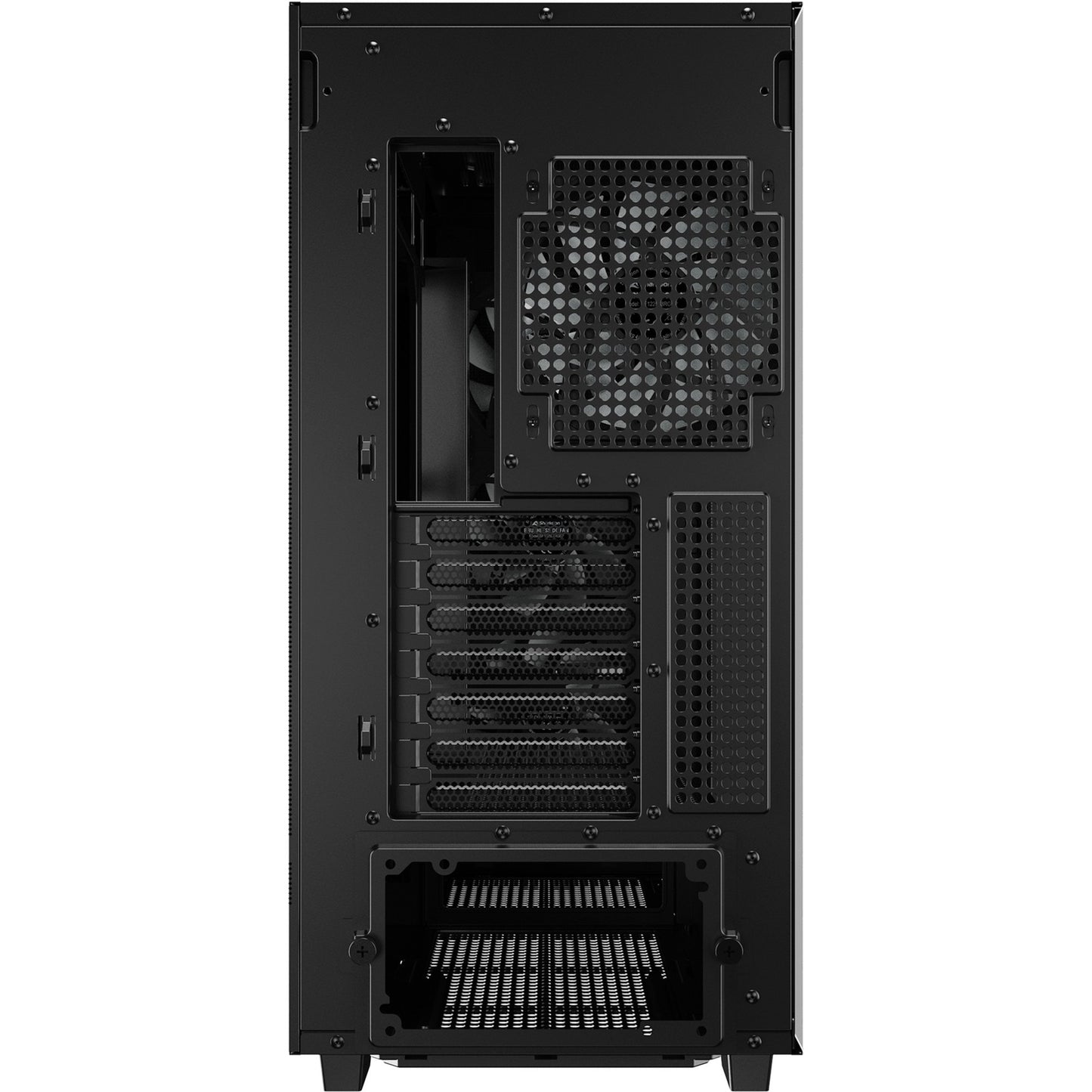 Sharkoon rebel c50 black rgb midi tower behuizing (zwart | 2x usb-a | 1x usb-c | rgb | tempered glass)