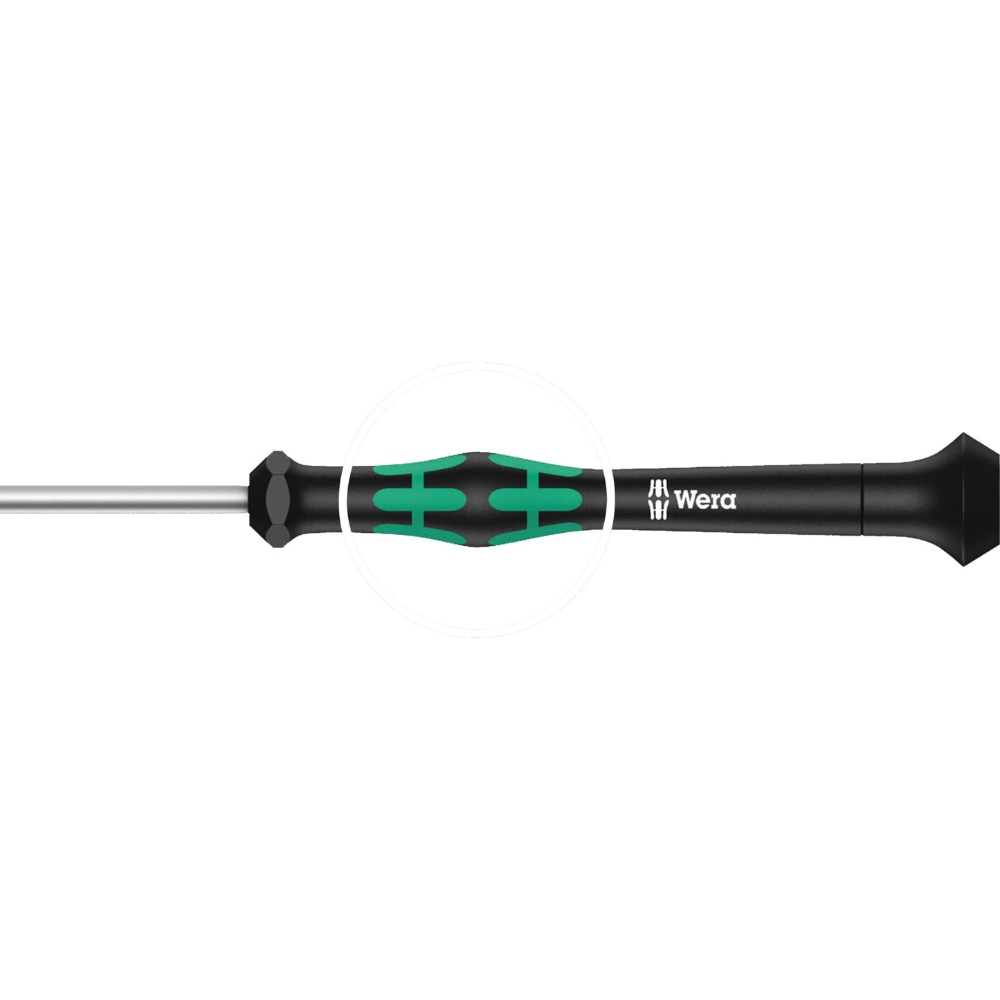 Wera kraftform 12sb1 micro-schroevendraaierset (zwart groen, voor elektrische apparaten)
