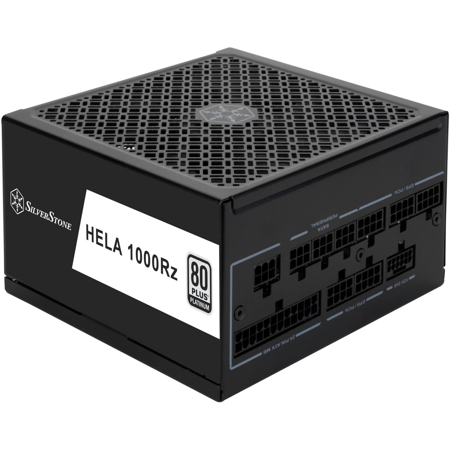 SilverStone hela 1000rz modulaire 1000 watt voeding (zwart, 1x 12v-2x6, 5x pcie)