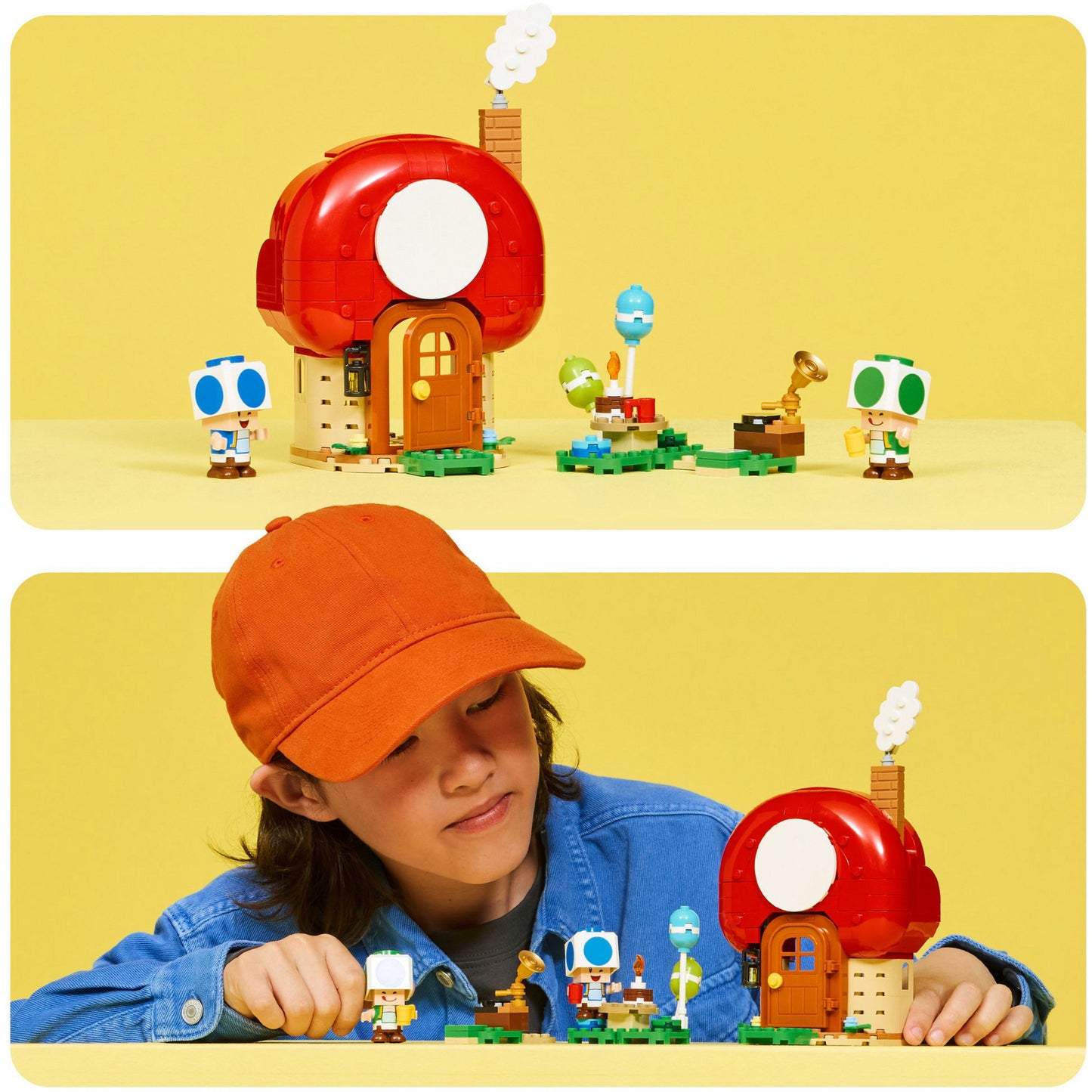 LEGO super mario 72041 toads huisfeestje