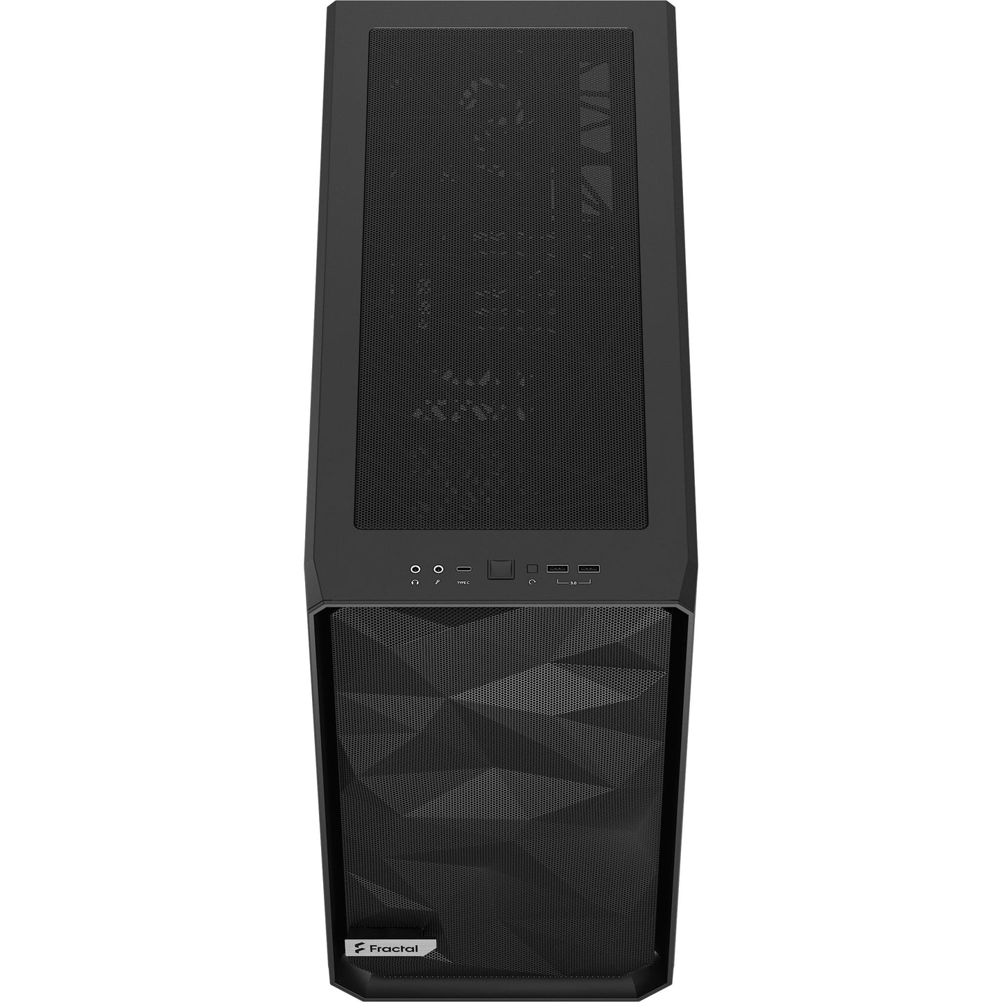 Fractal Design meshify 2 midi tower behuizing (zwart | 2x usb-a | 1x usb-c)