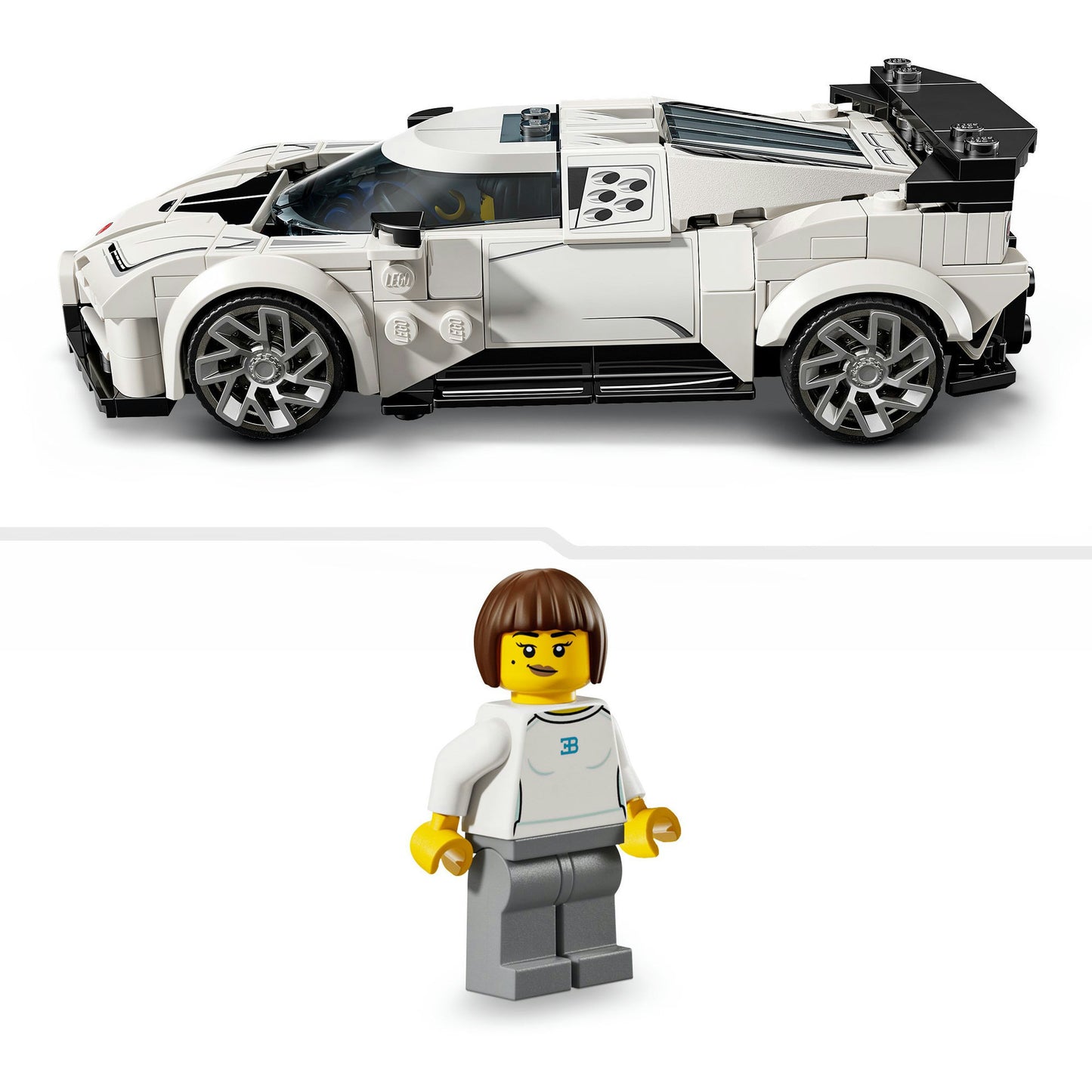 LEGO speed champions 77240 bugatti centodieci hyper sportauto