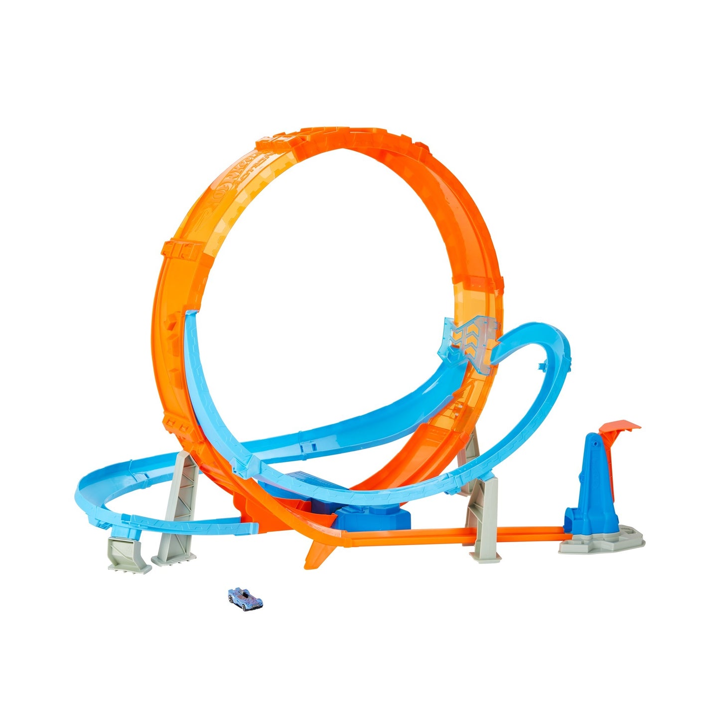 Hot Wheels massive loop mayhem track set racebaan
