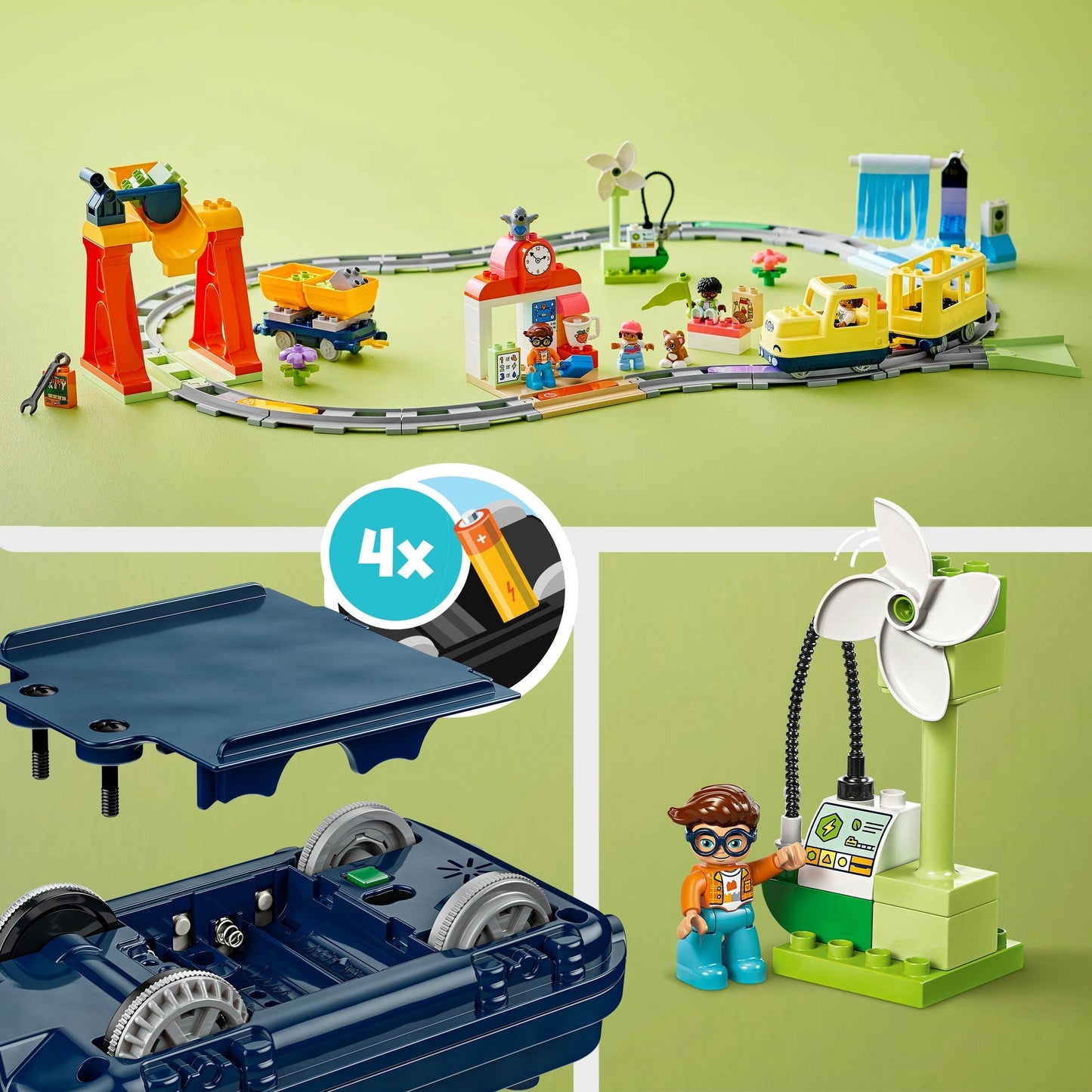 LEGO duplo town 10428 grote interactieve buurttrein