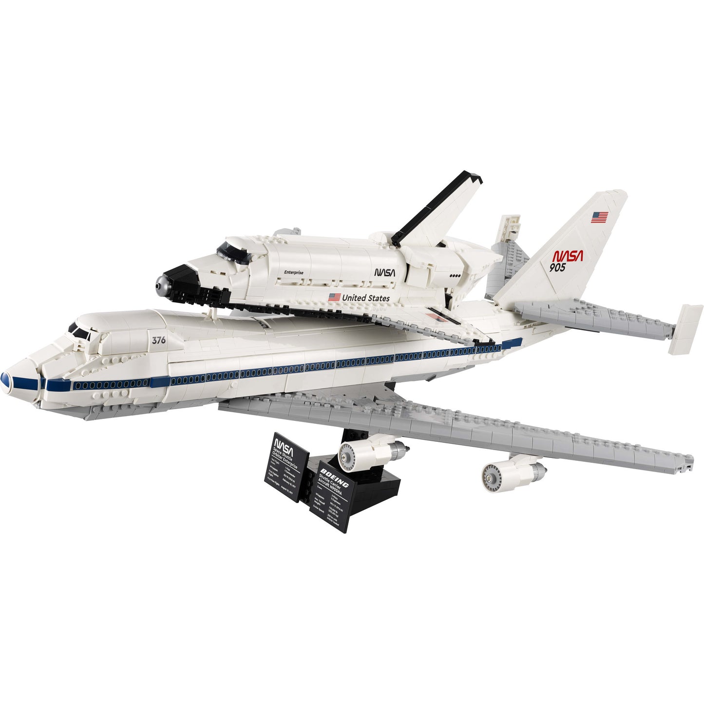 LEGO icons - shuttle carrier aircraft constructiespeelgoed (10360)