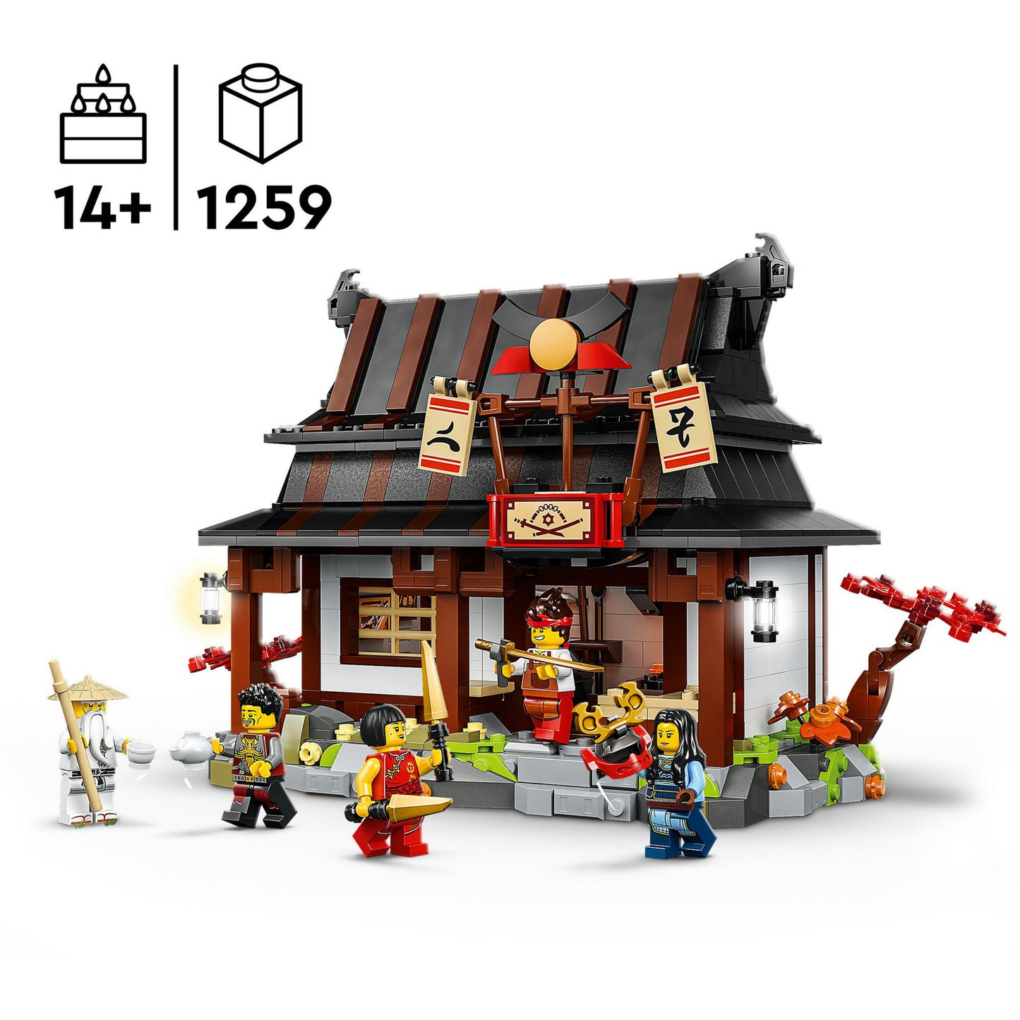 LEGO ninjago 71858 15-jarig jubileum: smederij de vier wapens