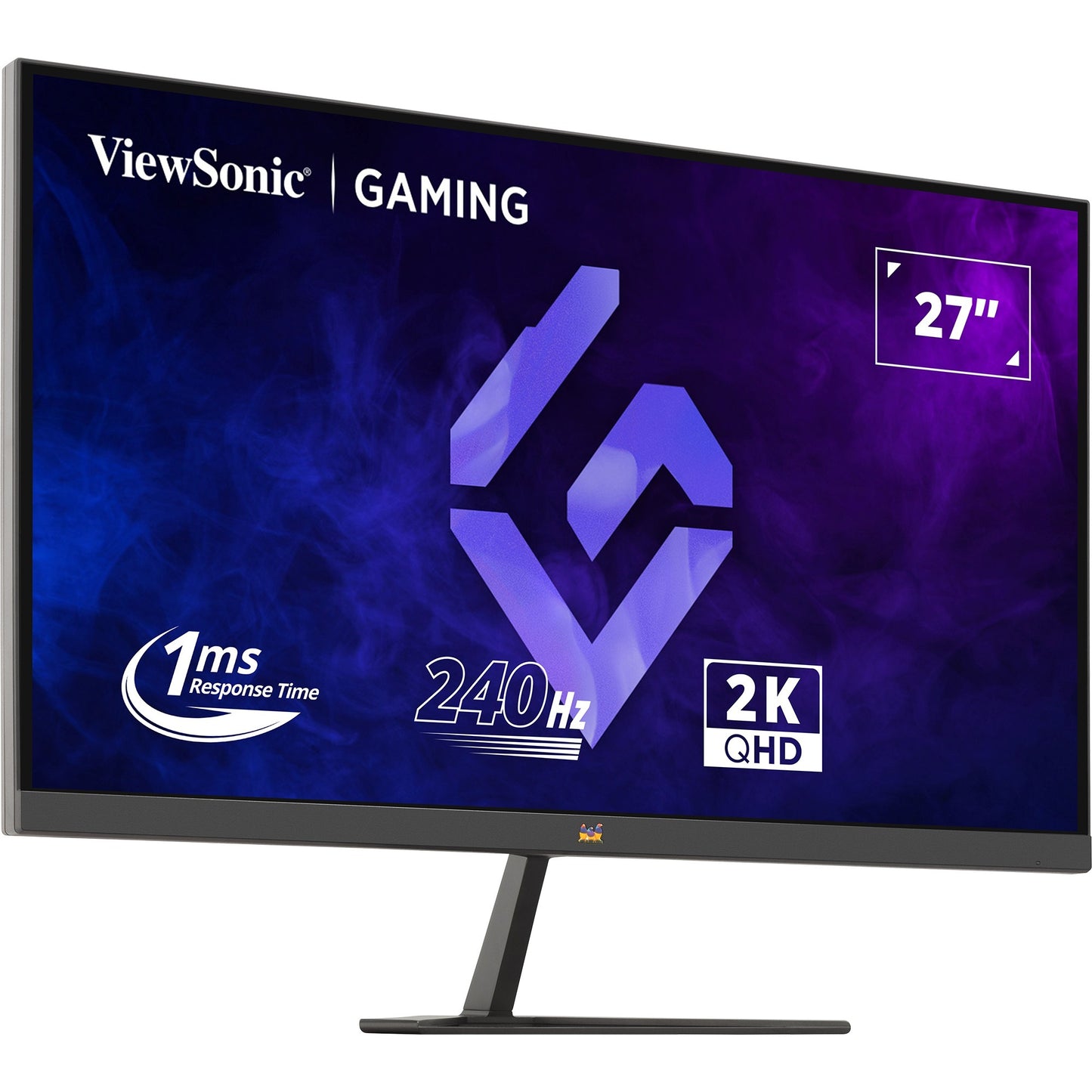 ViewSonic vx2758a-2k-pro-3 27 gaming monitor (zwart (mat), 2x hdmi | 1x displayport | hdr10 | 240 hz)